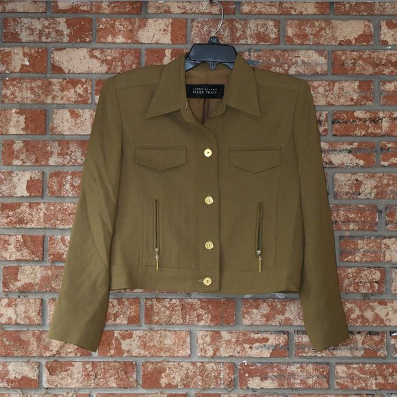 Ellen Tracy Jackets & Blazers - Linda Allard/Ellen Tracy Brown Jacket